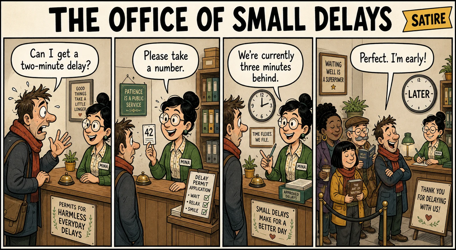 The Office of Small Delays