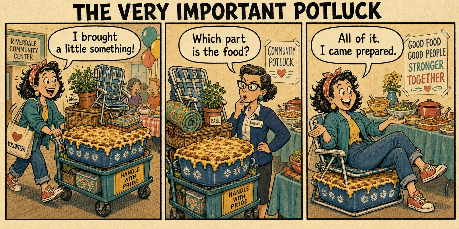 The Very Important Potluck