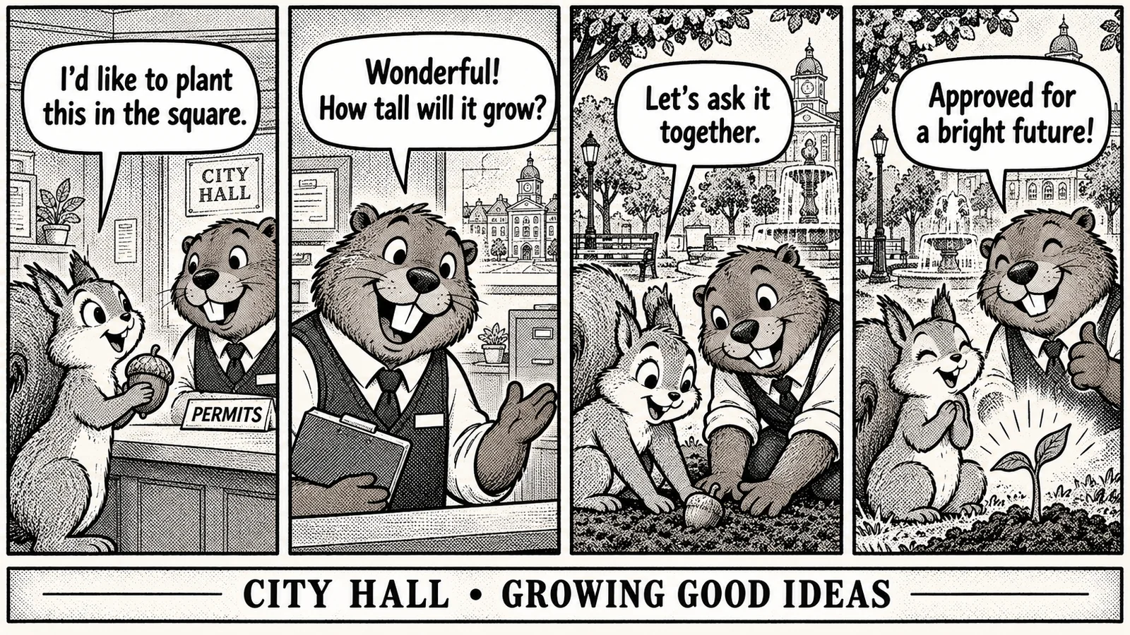 City Hall Approves a Bright Future
